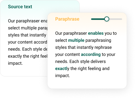 paraphrase